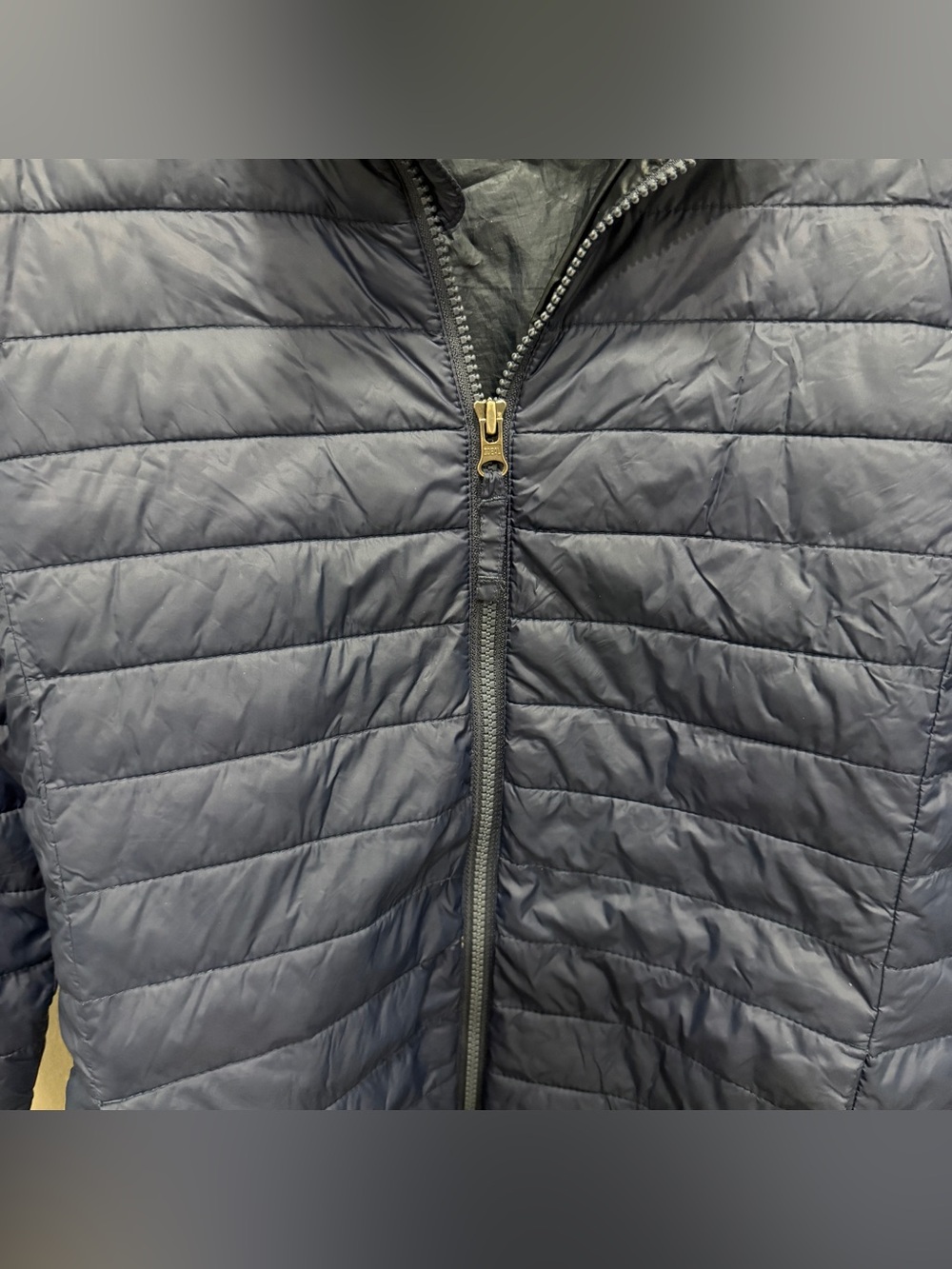 Land's End Blue Puffer Jacket - Picture 4 of 10
